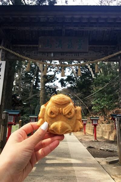 Mount Takao Things to Do Tenguyaki Snack .jpg