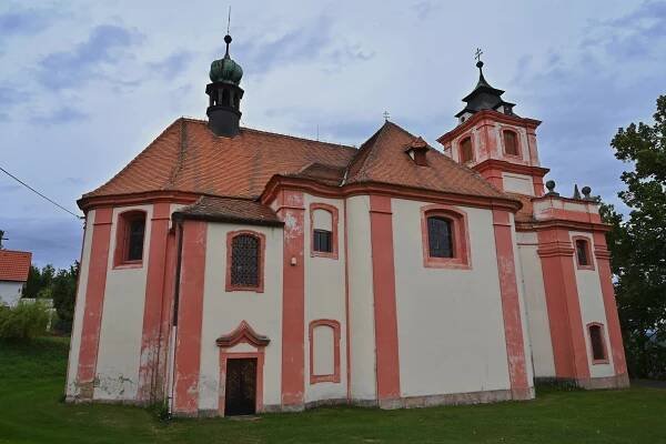 farní kostel Navštívení Panny Marie, Petrovice u Rakovníka :: Katalog AP - WWW