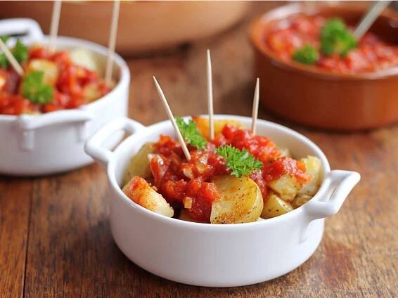 Patatas Bravas - Potatoes for the Brave, Spanish Style! Recipe - Food.com