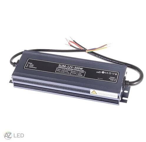 Trafo pro zapojení LED osvětlení 12V 300W SLIM IP67