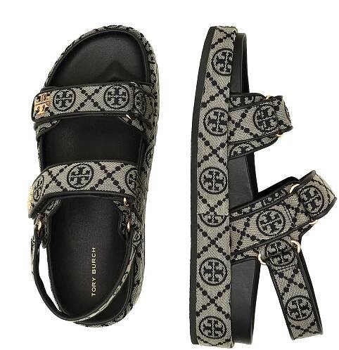 Kůžoné sandály TORY BURCH | Béžová 155154