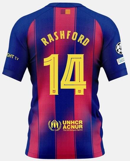 RASHFORD | UCL Men's home jersey 25/26 FC Barcelona