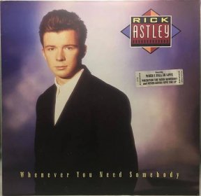Rick Astley – Whenever You Need Somebody 1987 Germany press Vinyl LP - Hudba