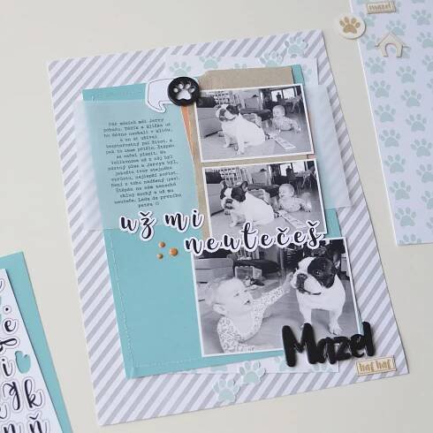 SCRAPBOOKING // Pes, nejlepší přítel člověka - Lepikaro