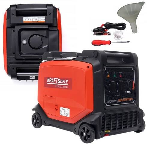 KRAFT&DELE INVERTOROVÝ ELEKTROCENTRÁL 4300W 4,3 kW JEDNOFÁZOVÝ KD698