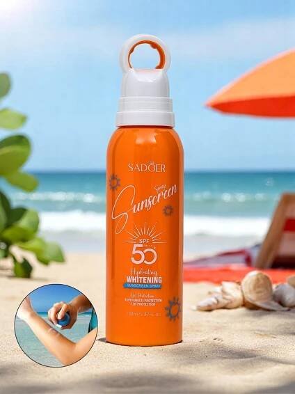 Sadoer Opalovací Sprej 50 SPF 12H OCHRANA