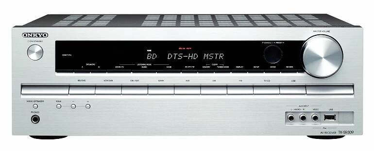 ONKYO TX-SR309 stříbrný