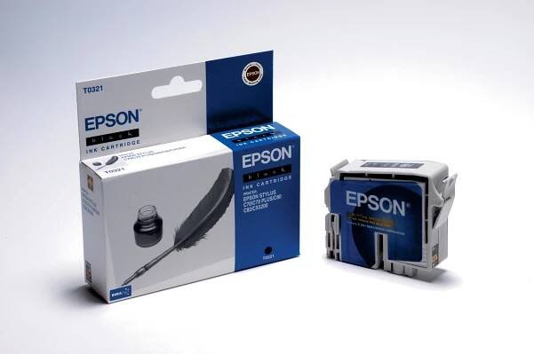 Inkoustová náplň EPSON C13T032140 černá (black) | kak.cz