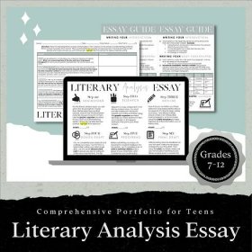 Writing a Literary Analysis Essay: Grades 7-12 EDITABLE (Digital Included) - The SuperHERO Teacher