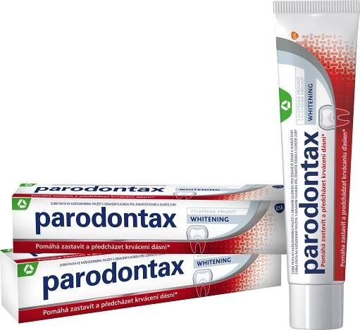 Parodontax Whitening bělicí zubní pasta proti krvácení dásní