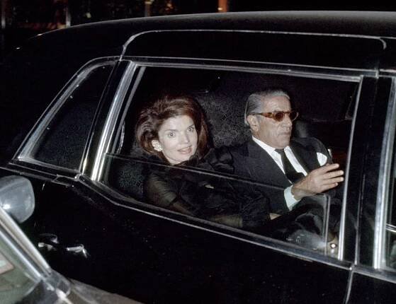 Jackie Onassis and Ari Onassis Sighting at La Cote Basque - September 28, 1970