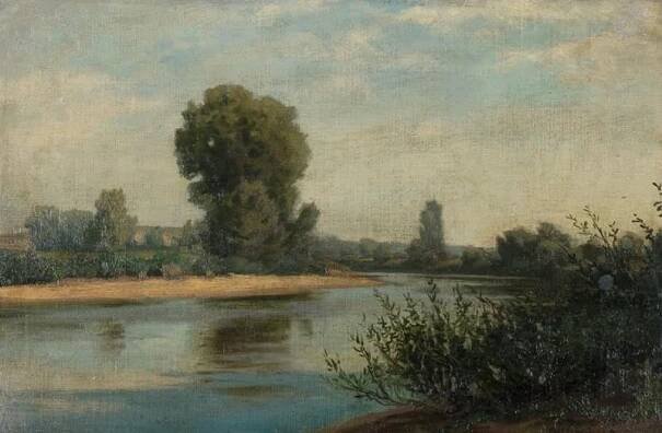 Krajinář Ferdinand Engelmüller miloval a maloval Polabí. Jeho obrazy naplňuje romantická melancholie | Náš REGION