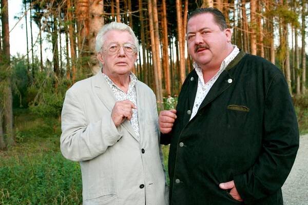 Poldové z Rosenheimu - Bis dass der Tod sie scheidet - Z filmu - Dieter Thomas Heck, Joseph Hannesschläger
