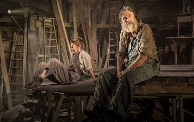 A Moon for the Misbegotten Ruth Wilson and David Threlfall