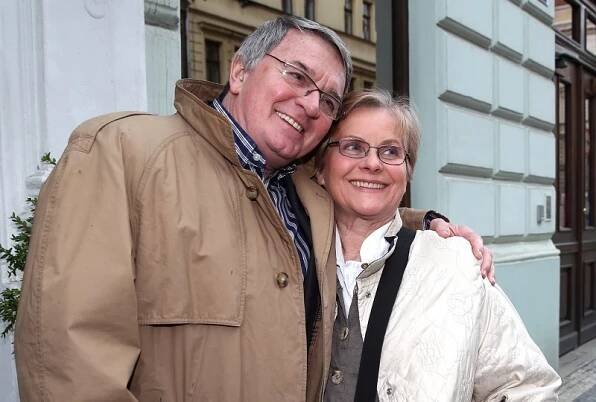 Vlastimil Harapes a Marta Vančurová.