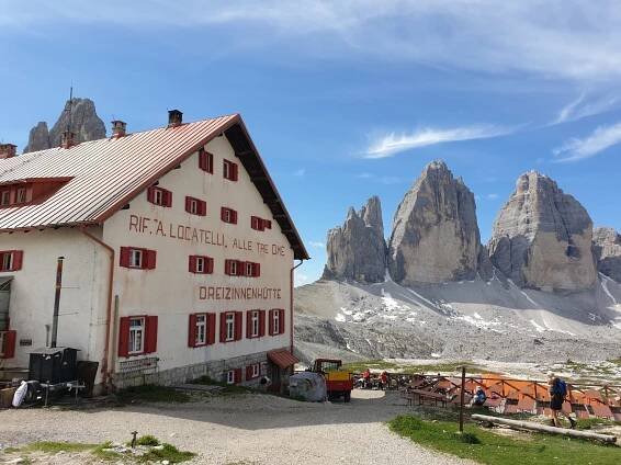 Tre Cime/Drei Zinnen - symbol Dolomit - Alpyprovšechny.cz
