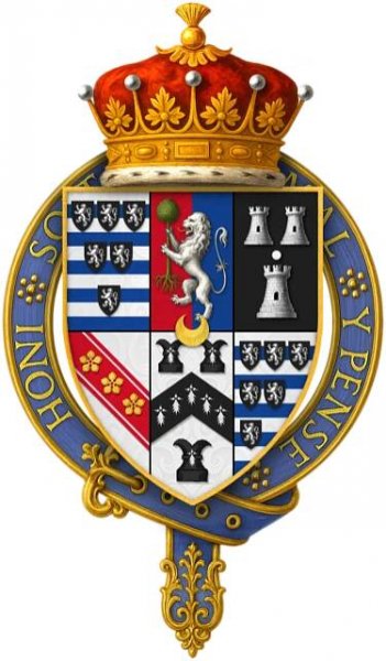 Soubor:Coat of arms Sir Robert Cecil, 1st Earl of Salisbury, KG.png – Wikipedie
