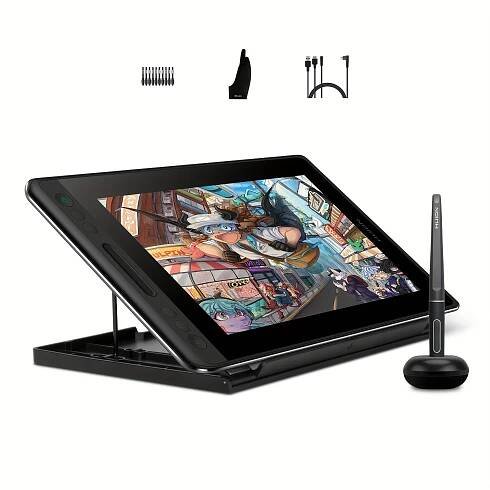 * Pro 12 Drawing Tablet with Screen, Full Laminated * Tablet Support Tilt, 8192 Pen Pressure Battery-Free Stylus, 11.6inch *