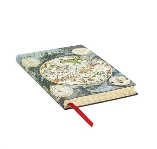 Paperblanks zápisník Celestial Planisphere Flexis mini linkovaný 5618-8 | Papercraft.cz