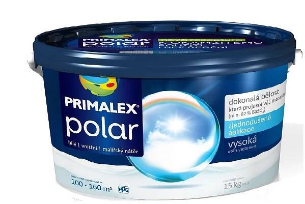 Barva interiér Primalex Polar bílá / 15 kg