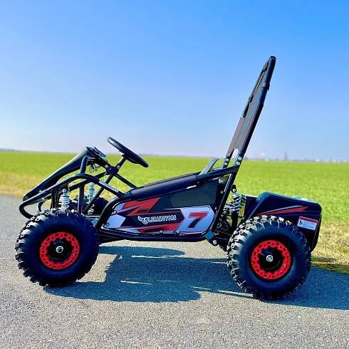 Dětská elektrická Buggy Leramotors Razor I 1000W - černá - 3. pohled
