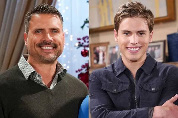 'Young and the Restless' star Joshua Morrow reacts to son on 'Bold and the Beautiful'