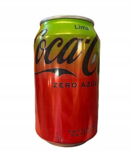 Coca-Cola Lime Zero Sugar 330 ml - LIMETKA BEZ CUKRU
