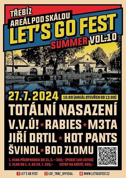 Let's Go Fest – Letní hudební festival v Třebízi