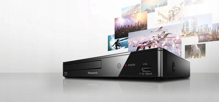 Panasonic Přehrávač Blu-ray DMP-BD84 HDMI USB Konektory HDMI