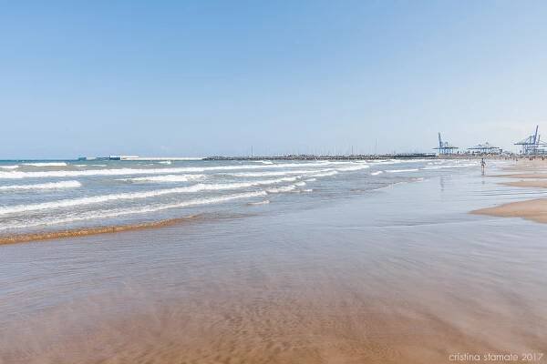 Malvarrosa Beach in Valencia – Cristina Stamate