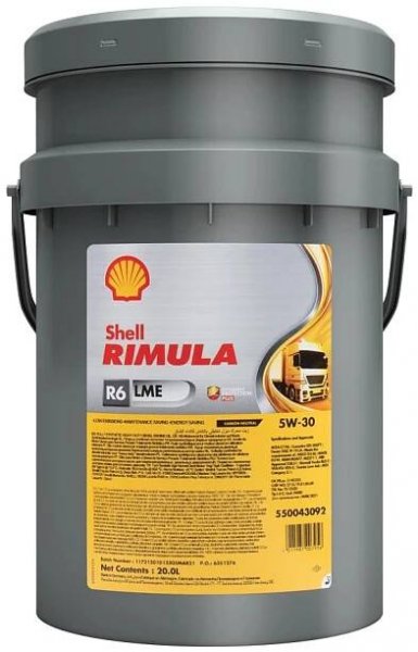 Shell RIMULA R6 LME 5W-30 - 20L