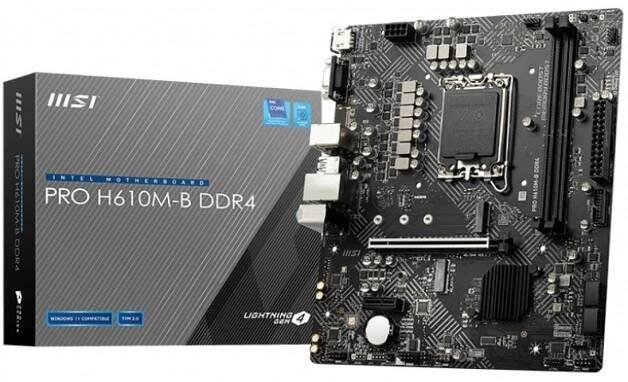 Msi PRO H610M-B