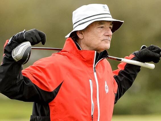 Bill Murray has a New Golf-Clothing Line