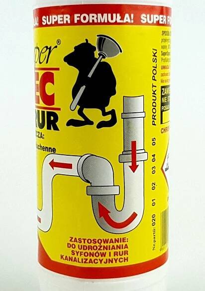 KRTEK čistič odpadů a potrubí 270g