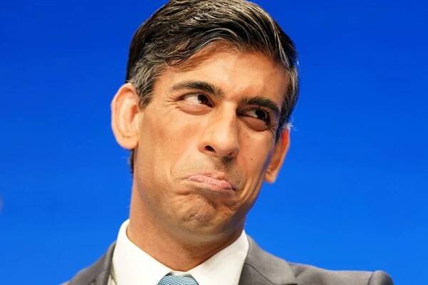 Not ready for Rishi: The former chancellor in 2021, a year before being beaten to the Conservative Party leadership by Liz Truss