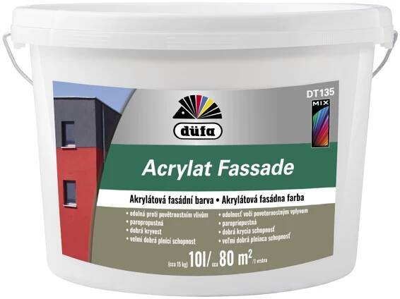 Düfa Acrylat Fassade DT135  * Akrylátová fasádní barva.