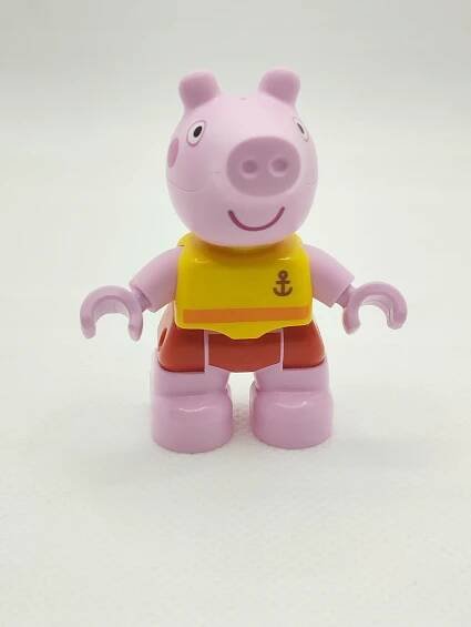 Lego Duplo PEPPA Prasátko Pepa Plavba lodí George figurka NOVÁ 10432