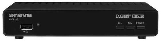 Set-top box Orava DVB-20 černý