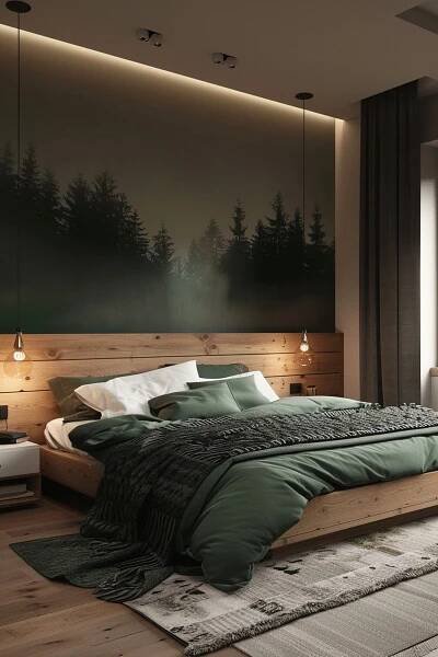 dark moody bedroom textiles dark moody bedroom victorian | Bedroom decor cozy, Bedroom makeover, Master bedrooms decor