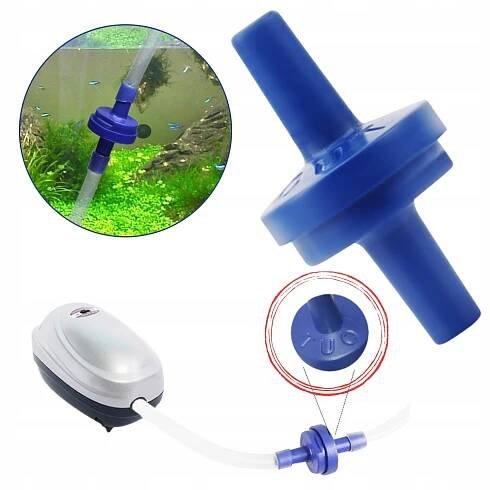 AKVARIJNÍ ZPĚTNÝ VENTIL PRO PROVZDUŠŇOVAČ AKVÁRIA NA HADIČKU 4/6 mm