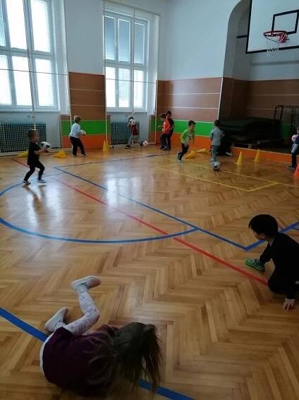 OBRAZEM: Čistecké děti si s trenérem vyzkoušely Školu v pohybu