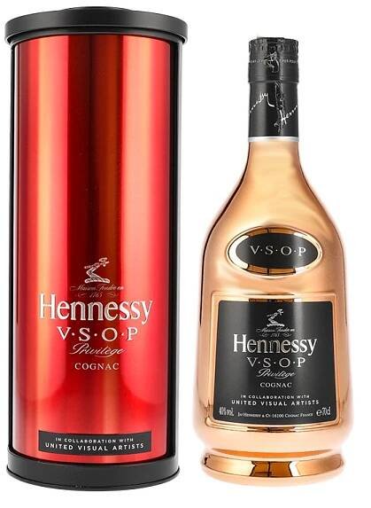 Hennessy V.S.O.P Privilége Visual Artists 0,7L 40% tuba - Cognac | Maneo s.r.o.