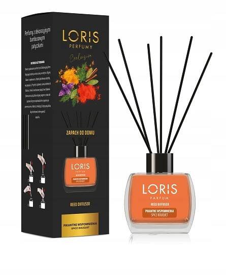 VŮNĚ OSVĚŽOVAČ DO DOMÁCNOSTI 120ML LORIS PIKANTNÍ VZPOMÍNKY