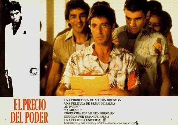 Al Pacino, Steven Bauer - Zjizvená tvář - Fotosky