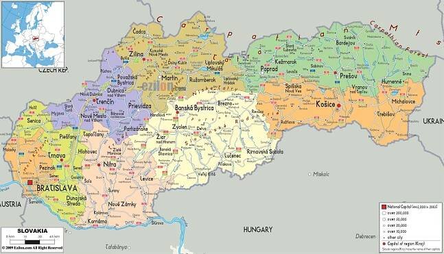 Slovensko: V kostce