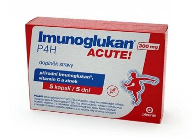 Imunoglukan P4H ACUTE! cps.5 - Zdravotal