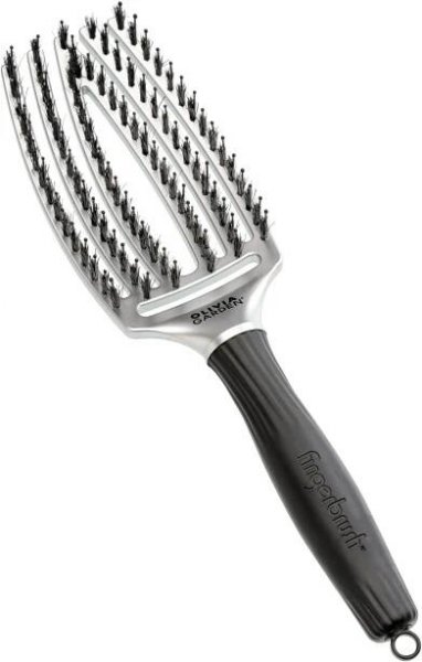 Olivia Garden Fingerbrush Trinity plochý kartáč White Gold