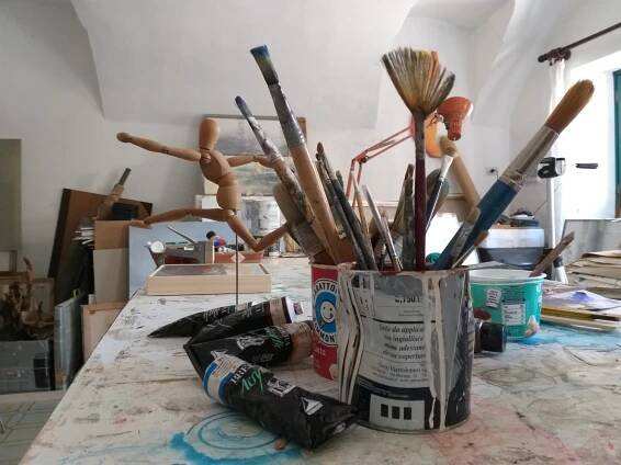 studio acrilycs on canvas