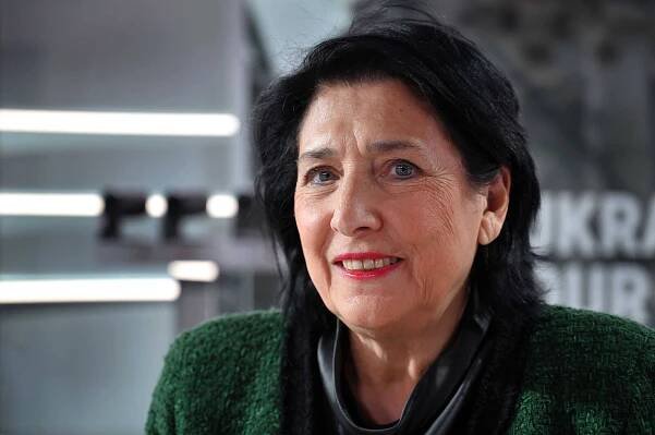 Gruzínská prezidentka Salome Zurabišviliová