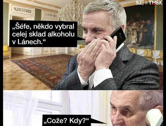 TMBK: Odhaleno. Mynář chystá Zemanovi rozlučkovou party - Seznam Zprávy